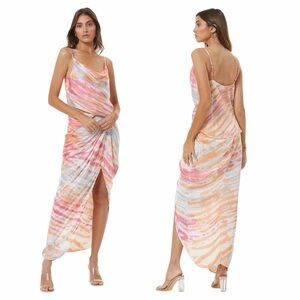 YFB Kindly Bahama Wash Maxi Skirt Small